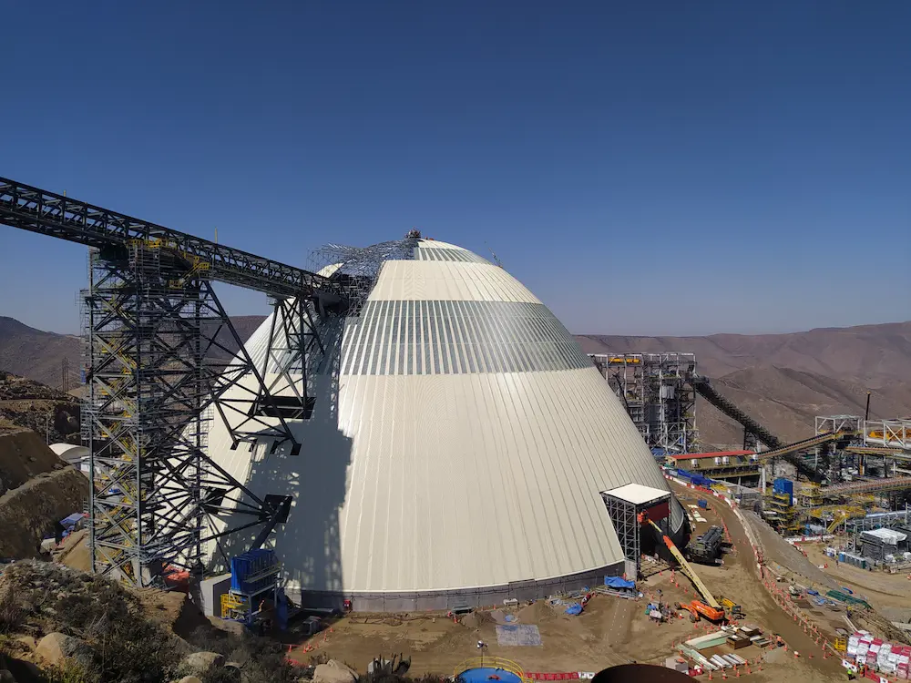 Quellaveco Mine Dome Case Study: Engineering a 124m Structure.