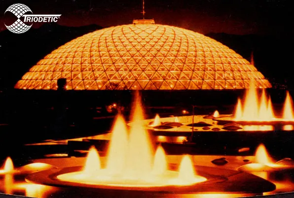 Triodetic exploration of options, showcasing innovative structural solutions and custom engineered structures for various applications